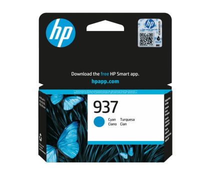 Tusz HP 937 cyan do 800 str. Instant Ink